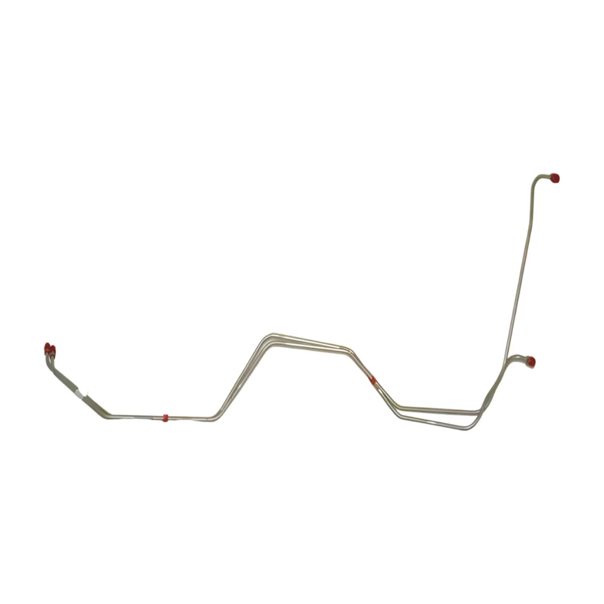 1970 Chevrolet Nova Transmission Cooler Lines w_ TH 350 8 Spacing - XTC7003OM